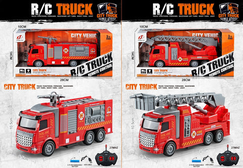 "4-Channel Remote Control Dump Truck Toy for Kids"

"Durable RC Fire Truck Toy with Rechargeable Battery"

"Realistic Remote Control Garbage Truck for Children"

"Set of 3 RC Construction Trucks – Dump, Fire, and Garbage"

"Rechargeable 4-Channel Remote Control Construction Vehicles"
