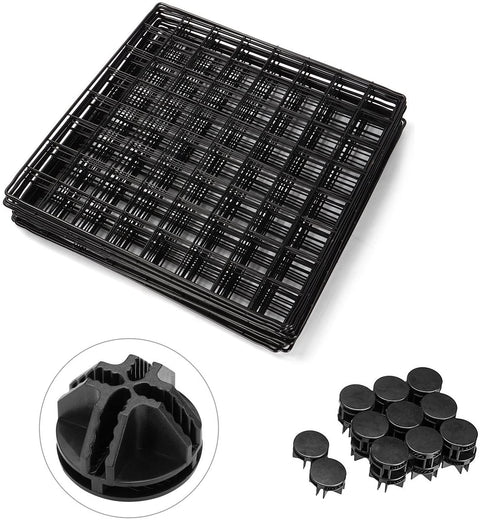 New 4 - Cube Stackable Wire Grid Storage Organizer – Versatile Modular Storage Solution S3028 - with | Sold by Uncle Wiener's Wholesale