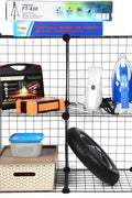 New 4 - Cube Stackable Wire Grid Storage Organizer – Versatile Modular Storage Solution S3028 - with | Sold by Uncle Wiener's Wholesale