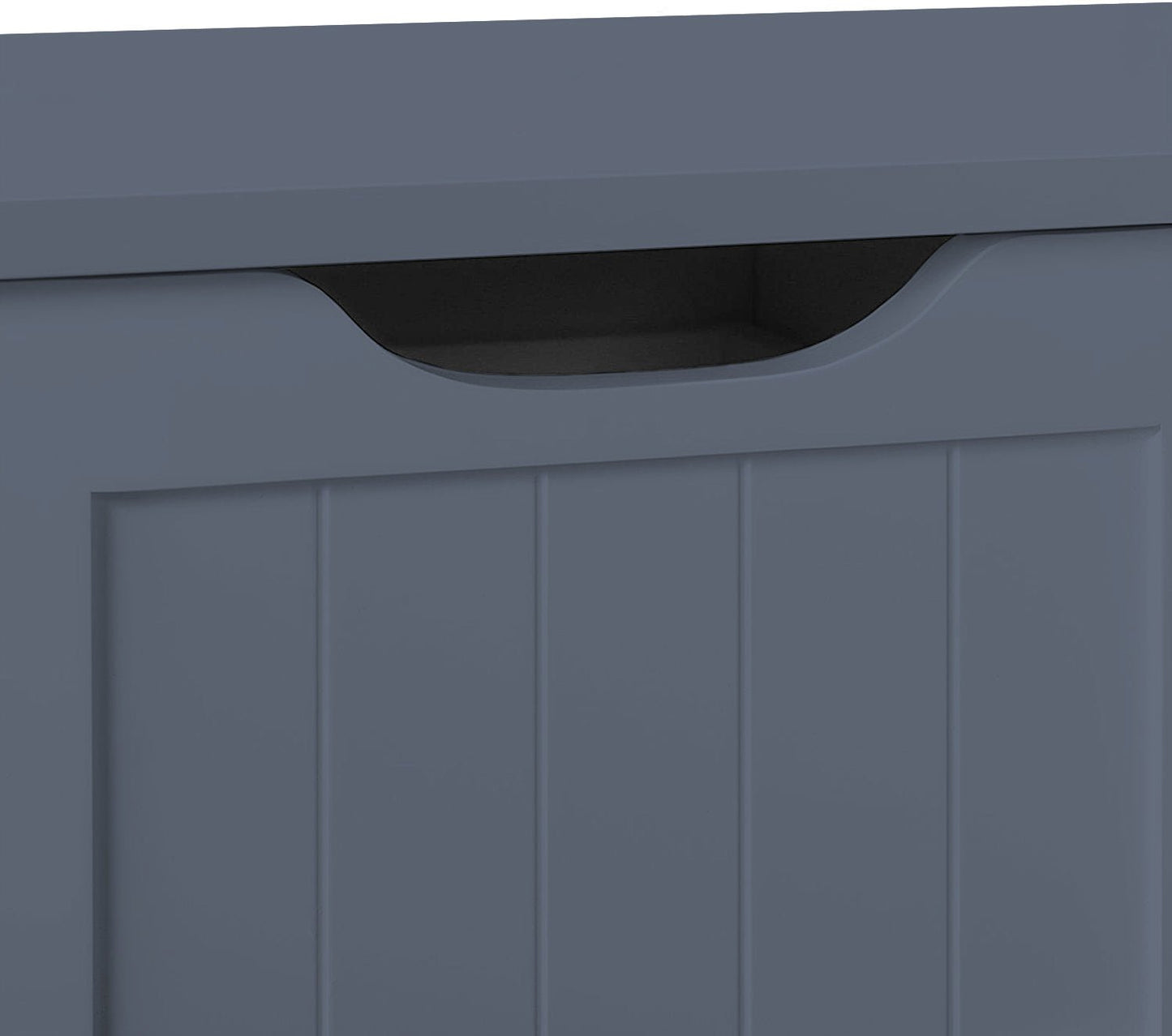 Gray 4-drawer floor cabinet with adjustable shelf
White MDF bathroom storage cabinet
Side view of modern drawer cabinet
Floor cabinet with 4 drawers and 1 door
Compact utility cabinet for kitchen or bath