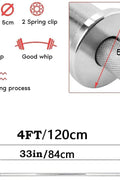 4ft Olympic barbell for home gym – stainless steel finish
Compact 2 inch solid steel barbell with 25mm shaft
Olympic short bar – curl and press bar for fitness training
Oxide-coated Olympic barbell for small gym setups
Close-up of sleeve and shaft of 4ft solid steel weight bar