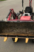 NEW 4 FT 5 FT 8 FT SKID STEER & TRACTOR BUCKET TOOTH BAR - Skid Steer Attachment with 48" Tooth Bar | Sold by Uncle Wiener's Wholesale