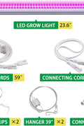 4ft T5 LED Grow Light with red and white spectrum

60W dual spectrum LED grow bar for hydroponics

Plant seedling light for indoor greenhouse use

Hanging grow light for vertical farming setup

T5 LED grow lamp for seedlings and leafy greens