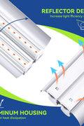4ft T5 LED Grow Light with red and white spectrum

60W dual spectrum LED grow bar for hydroponics

Plant seedling light for indoor greenhouse use

Hanging grow light for vertical farming setup

T5 LED grow lamp for seedlings and leafy greens