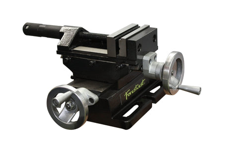 New 4 - Inch Precision Cross Slide Vise – Cast Iron, 2 - Axis Compound, Smooth Travel, Accurate Drilling & Milling - with | Sold by Uncle Wiener's Wholesale