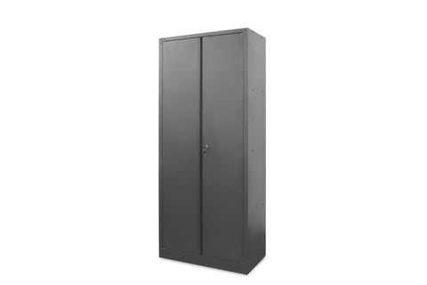 New 4 - Layer Double Wide Lockable Metal Garage Storage Cabinet – Heavy - Duty Tool Organizer with Shelves 1010536 - with | Sold by Uncle Wiener's Wholesale