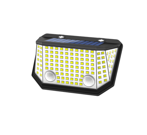 NEW 4 Pack 122 LED Solar Motion Sensor Lights JY2343 - with | Sold by Uncle Wiener's Wholesale