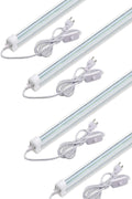 New 4 PCS 40W T5 2ft Linkable Integrated LED Tube Lights ��� Energy Efficient Lighting Set 40623T - with | Sold by Uncle Wiener's Who