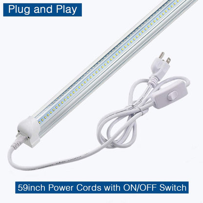 New 4 PCS 40W T5 2ft Linkable Integrated LED Tube Lights ��� Energy Efficient Lighting Set 40623T - with | Sold by Uncle Wiener's Who