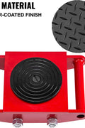 6-Ton Machinery Mover Skates Set of 4 – Red
Heavy-Duty Equipment Moving Rollers – 13,200 lbs
Industrial Machine Roller Skates with Non-Slip Pad
Side View of 6-Ton Equipment Movers with Wheels
Machinery Mover Skates – Full Set Display