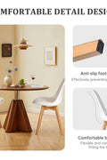 4-Piece White Dining Chair Set – Matte Plastic with Wooden Legs

Modern Kitchen Chairs – Side Angle View

Easy Assembly Dining Chairs with Beech Wood Legs

White Chairs Used in Dining Room Decor

Minimalist Dining Chairs Set for Office or Home