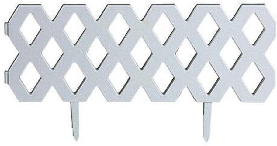 NEW 4 Pcs Outdoor Flexible Garden Edging Border 517918 – Decorative Lattice Fence Panels - with | Sold by Uncle Wiener's Wholesale