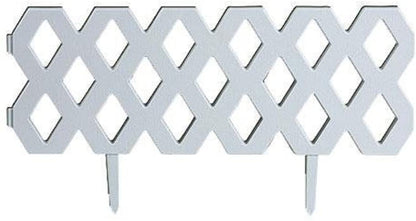 NEW 4 Pcs Outdoor Flexible Garden Edging Border 517918 – Decorative Lattice Fence Panels - with | Sold by Uncle Wiener's Wholesale