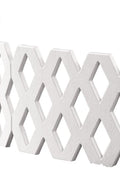 NEW 4 Pcs Outdoor Flexible Garden Edging Border 517918 – Decorative Lattice Fence Panels - with | Sold by Uncle Wiener's Wholesale