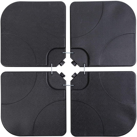 New 4 Pcs Umbrella Base Stand Weight Set S1235 - with | Sold by Uncle Wiener's Wholesale