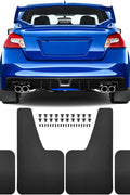NEW 4 PCS UNIVERSAL MUD FLAPS MUDFLAPS & HARDWARE 4PMF1 - with | Sold by Uncle Wiener's Wholesale