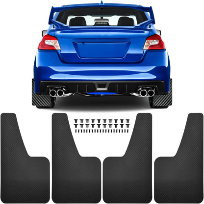 NEW 4 PCS UNIVERSAL MUD FLAPS MUDFLAPS & HARDWARE 4PMF1 - with | Sold by Uncle Wiener's Wholesale