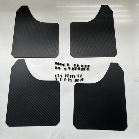NEW 4 PCS UNIVERSAL MUD FLAPS MUDFLAPS & HARDWARE 4PMF1 - with | Sold by Uncle Wiener's Wholesale