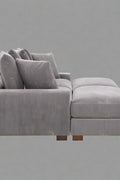 4-Piece Corduroy Sectional Sofa in Dark Gray with Reversible Chaise

Light Gray Corduroy Sectional Sofa – Compact Modern Design

Corner Sectional Sofa with Plush Ribbed Upholstery

Modern 4-Piece Sofa Set with Reversible Layout Options

Living Room Sofa Set – Medium Firm Corduroy Upholstery