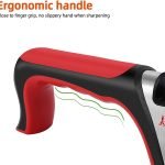 4-Stage Manual Knife Sharpener Tool for Kitchen – Compatible with Straight and Serrated Blades