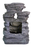 NEW 4 - Stream Resin Tabletop Water Fountain – Decorative Indoor Relaxing Water Feature 190511 - with | Sold by Uncle Wiener's Wholesale