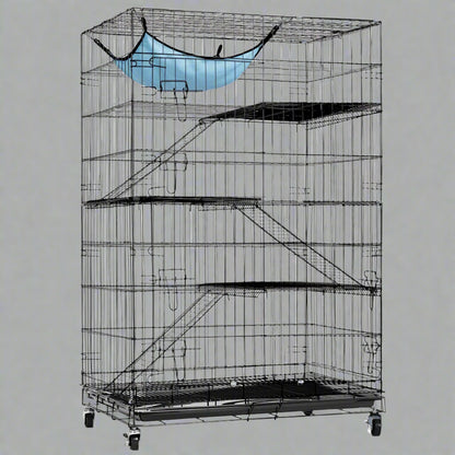 NEW 4 TIER 48 IN CAT CAGE KENa4-Tier Indoor Cat Cage Playpen with Hammock – Full View

Metal Cat Enclosure with Platforms and Ladders – Side View

Spacious Cat Kennel Enclosure – Door Open

Indoor Metal Cat Playpen for Multiple Cats – Foldable Frame

Large Cat Cage with Accessories – Setup ViewNEL PLAY PEN - with | Sold by Uncle Wiener's Wholesale