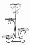 New 4 Tier Metal Flower Holder – Indoor Plant Stand for Home & Office PL130 - with | Sold by Uncle Wiener's Wholesale