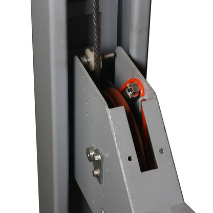 New 4 - Ton (8,818 lb) Four - Post Alignment Lift with Wheel - Free Scissor Lift – Pneumatic Lock & 24V Control HFL4340X - with | Sold by Uncle Wiener's Wholesale
