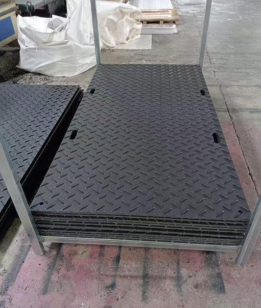 New 4 x 8 FT HDPE Ground Protection Mat – Heavy - Duty, Includes 1 Uni Connector & 1 Bi Connector 1127522 - with | Sold by Uncle Wiener's Wholesale
