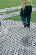 New 4 x 8 FT HDPE Ground Protection Mat – Heavy - Duty, Includes 1 Uni Connector & 1 Bi Connector 1127522 - with | Sold by Uncle Wiener's Wholesale