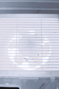 High-efficiency bathroom fan and LED light fixture
