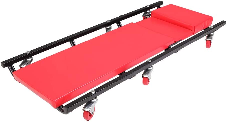 New 40 - Inch Mechanics Creeper Roller – Heavy - Duty Garage Floor Dolly with Wheels KB004 - with | Sold by Uncle Wiener's Wholesale