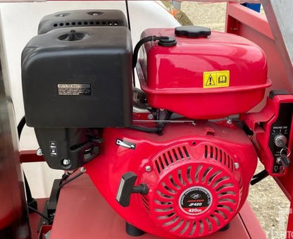 4000 PSI industrial hot water pressure washer with LED lights
Red commercial diesel pressure washer with 300-gallon tank
Heavy-duty power washer for construction and fleet cleaning
Hot water washer with recoil and electric start engine
Mobile pressure washer unit with dual LED work lights