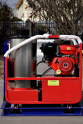 NEW 4000 PSI HOT WATER PRESSURE WASHER & 300 GAL TANK | SKU: 5302023 - with | Sold by Uncle Wiener's Wholesale