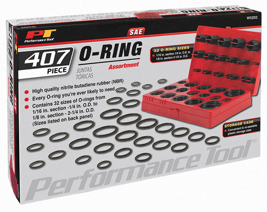 NEW 407 PCS O - RING ASSORTMENT KIT – Rubber Seals for Plumbing, Automotive & Repairs W5202 - with | Sold by Uncle Wiener's Wholesale