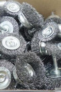 New 40PCS 1.4 - Inch Wire Brush Wheel Set – Steel Rotary Tool Accessories for Drill & Grinder S1011 - with | Sold by Uncle Wiener's Wholesale