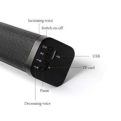 NEW 40W Bluetooth Speaker Soundbar &amp; Remote B264112 - with | Sold by Uncle Wiener's Wholesale