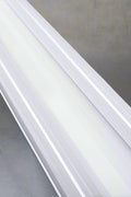 LED tube work light with plug-and-play chain
Linkable LED garage light mounted on ceiling
White 40W LED tube with pull chain switch
Shop light showing 200 LED panel
Multiple 40W LED fixtures installed in workshop