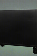Rolling Tool Bench with Caster Wheels – Matte Black