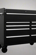 Heavy-Duty Tool Chest with Locking Drawers – Rear View