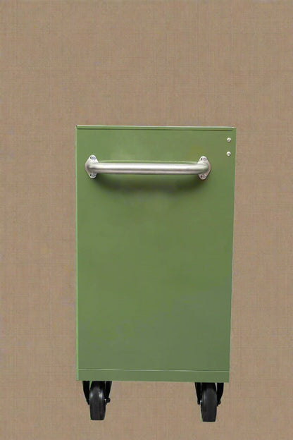 42" 9 - Drawer Rolling Tool Bench – Heavy - Duty Garage Cabinet - with Orange