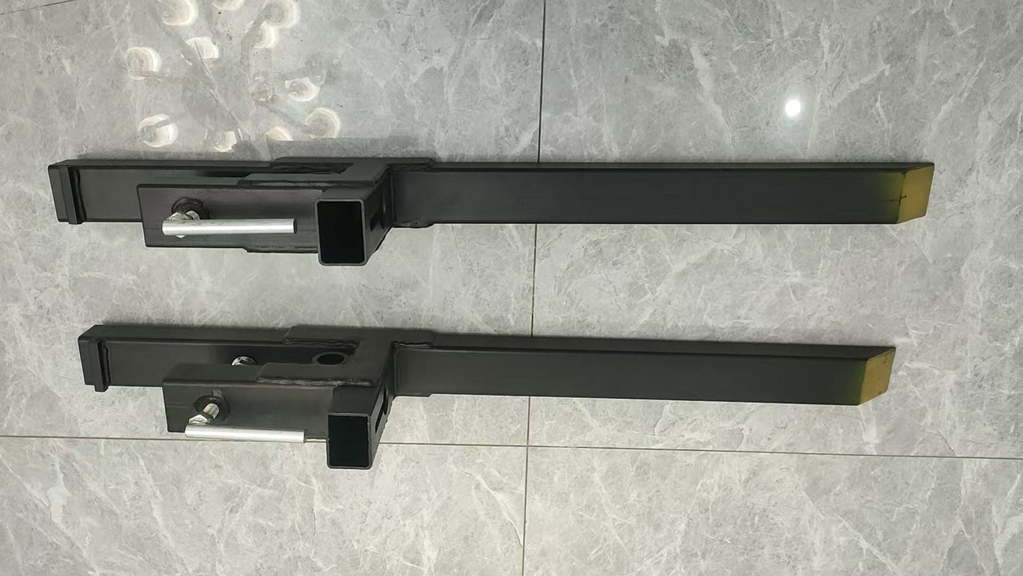 "43 Inch Heavy Duty Clamp On Bucket Forks for Tractor"

"2,000 LB Capacity Pallet Forks for Skid Steer and Tractor"

"Clamp On Fork Attachments for Tractor Buckets"

"Heavy Duty Steel Bucket Forks for Moving Pallets and Logs"