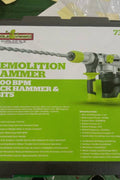 New 4300 BPM Rotary Demolition Hammer – Heavy Duty SDS - Max Concrete Breaker Drill 73DJH - with | Sold by Uncle Wiener's Wholesale