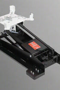 Transmission jacks lineup with different weight capacities in shop setting