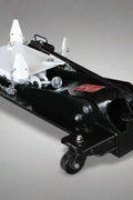4400 lb low profile transmission jack with adjustable saddle
