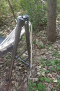 New 440lbs Capacity Hammock with Heavy - Duty Metal Stand – Portable Indoor/Outdoor Use 527BHS - with Gray | Sold by Uncle Wiener's Wholesale