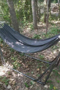 New 440lbs Capacity Hammock with Heavy - Duty Metal Stand – Portable Indoor/Outdoor Use 527BHS - with Gray | Sold by Uncle Wiener's Wholesale