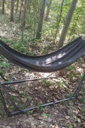 New 440lbs Capacity Hammock with Heavy - Duty Metal Stand – Portable Indoor/Outdoor Use 527BHS - with Gray | Sold by Uncle Wiener's Wholesale