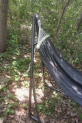 New 440lbs Capacity Hammock with Heavy - Duty Metal Stand – Portable Indoor/Outdoor Use 527BHS - with Gray | Sold by Uncle Wiener's Wholesale