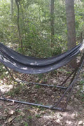 New 440lbs Capacity Hammock with Heavy - Duty Metal Stand – Portable Indoor/Outdoor Use 527BHS - with Gray | Sold by Uncle Wiener's Wholesale